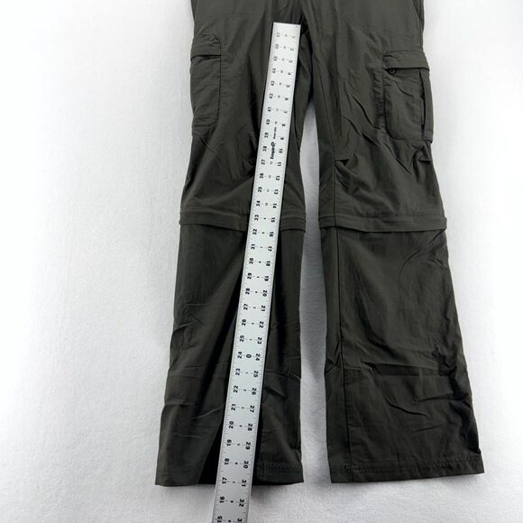 REI Embroidered Outdoor Pants Gray Color Ladies‎ Size 8 - Picture 12 of 13